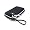 Kroo CNDSZNK1-HD Western Digital My Passport Portable Hard Drive EVA Case (Black)