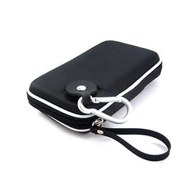 Kroo CNDSZNK1-HD Western Digital My Passport Portable Hard Drive EVA Case (Black)