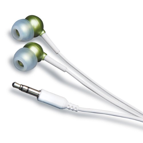 MobileSpec In Ear Earbud Headphone for iPods/MP3 Players with 3.5mm Plug (Green) 41gGP8j6mjL MobileSpec In Ear Earbud Headphone for iPods/MP3 Players with 3.5mm Plug (Green)