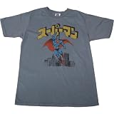 Japanese Superman Mens T-Shirt by Junk Food