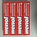 Lot of 4 Tubes Red Wenol Metal Cleaner/Polish German Stainless Copper Silver NEW