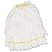 Boardwalk 8002 Mop Head, Looped, Enviro Clean With Tailband, Medium, White, 12/carton