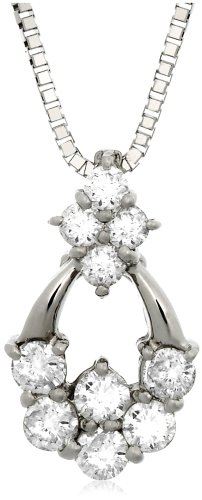 ネックレス プラチナ & 10ポイントダイヤ0.5ct PN12-00001