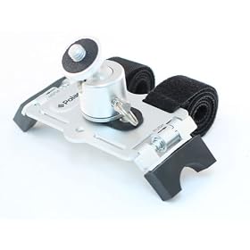 Polaroid Handlebar Action Mount With Ball Head For Digital Cameras & Camcorders