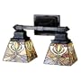 12 Inch W Glasgow Bungalow 2 Lt Wall Sconce Wall Sconces
