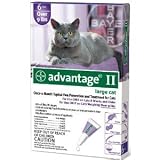 Bayer Advantage II Purple 6-Month Flea Control for Cats 9+ lbs.