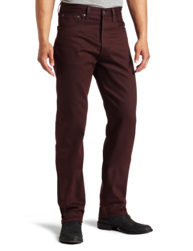Levi’s Men’s 501 Shrink To Fit Jean, Barbeque Rigid, 46×32