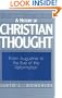 A History of Christian Thought: Volume 2: From Augustine to the Eve of the Reformation (Revised Edition)