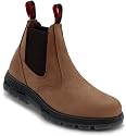 Redback UBCH Chelsea Boots Nubuck Crazy Horse Brown from Australia