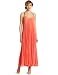 BCBGMAXAZRIA Women's Edita Sunburst Pleated Maxi Dress