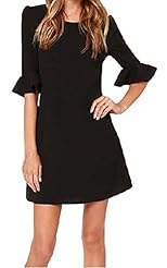 Sexy V-neck Summer Cap Sleeves Short Sleeves Shift  Dress