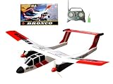 20 2-Channel Remote Control Airplane Bronco by Retro Tin