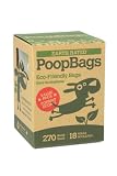 Earth Rated Dog Waste Bags, Lavender Scented, 18 Rolls, 270-Count