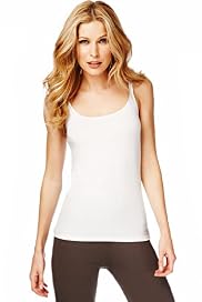Scoop Neck Satin Trim Vest with Supima® Modal