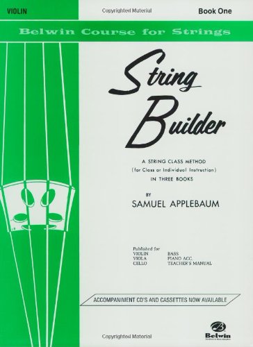 String Builder  Violin Book One (Belwin Course for Strings)