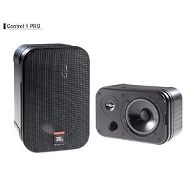 JBL 2way�R���p�N�g�X�s�[�J�[(�y�A)�A�h���A�u���b�N�A�ǎ�t����t CONTROL1PRO
