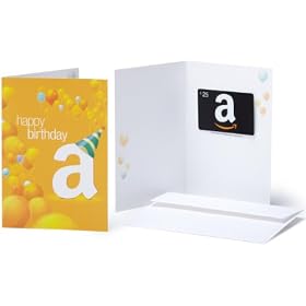 Amazon.com Gift Cards - In a Greeting Card - Free One-Day Shipping: Gift Cards