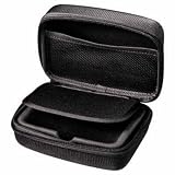 Housse/coque de protection Navitech pour GPS, noire en nylon EVA, espace pour la rotule de fixation pare-brise et le chargeur allume-cigare, pour TomTom XXL IQ Routes + Tomtom - VIA 125, Tomtom Start 25par Navitech