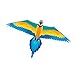 X-Kites WindNSun Rainforest Macaw Nylon Kite, 61
