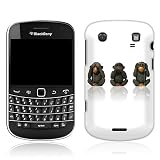 TaylorHe Cheeky Monkeys Funny Blackberry Bold 9900 Hard Case Printed Blackberry Bold 9900 Cases UK MADE All Around Printed on Sides 3D Sublimation Highest Quality