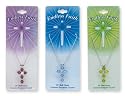 Endless Faith Crystal Cross Necklaces Mixed Colors