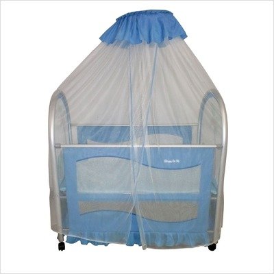 Dream On Me Cassidy Canopy Playard, Blue