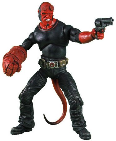 Mezco Hellboy 2 The Golden Army Series 2 Action Figure Hellboy (No Coat)