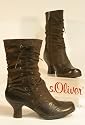 s.Oliver TREND Leder Stiefel braun