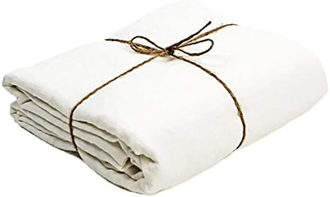 Linenshed - USA Queen Soft-washed Linen Duvet Cover Optic White