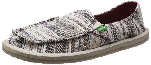 Sanuk Women's Donna Caroline Slip-On Loafer,Tan,8 M US