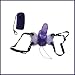 Butterfly Vibrator Strap on Remote Control Wireless Purple