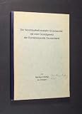Produkt-Bild: Die Vereinbarkeit mit dem Grundgesetz der Bundewsrepublik, Inaugural-Dissertation des Fachbereichs Rechtswissenschaft der Friedrich-Alexander-Universit&auml;t Erlangen-N&uuml;rnberg vorgelegt von Reinhard D&ouml;rfler,