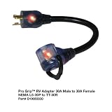 Buy 1-1 2' 10 3 STW Pro Grip RV Generator Adapter 30M Twist-30F RV by Milspec Direct