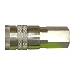 Interstate Pneumatics CH880 1/2 x 1/2 Inch FPT Industrial Steel Coupler