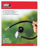 Weber QCC1 7502 Hose and Regulator Kit
