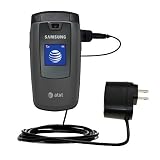 Rapid Wall / AC Charger for the Samsung SGH-A437 - Gomadic Brand w/ TipExchange Technology