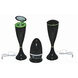 TW01M-BL Twin Speaker Set Black