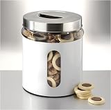 Metro Marketing Bistro White Bistro Cookie Jar 3.25-qt.