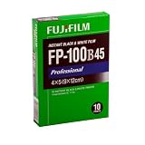 FUJIFILM FP-100B 4 X 5 Inches Professional Instant Black and White Film (Pack of 10)