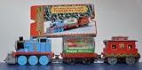 Take Along Thomas  Friends Retired Thomas Reindeer Express With Snowglode Train 3 Cars  Ticket Infor Card Limited By Learning Curve Train Engine