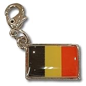 NATIONALFLAG 国旗柄ファスナーホルダー ベルギー王国 07115-4
