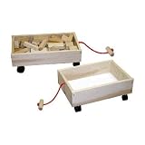Deluxe Toy Cart Block Wagon by CutieBeauty
