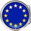 European Union Flag Belt Buckle