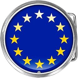 European Union Flag Belt Buckle