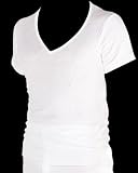 2 Mens Thermal Underwear V Neck Short Sleeve Vest