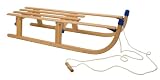Nijdam Schlitten Rodel Holz klappbar faltbar 110cm