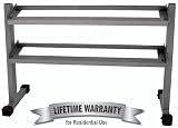 EF Products 4 ft. 2-Tier Dumbbell Weight Rack EF-3102