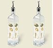 Artworks olive oil bottle ~ Shells ~ set of 2 bottles code 085