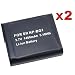 2 PACK Sony NP-BG1 Replacement Battery for Sony Cybershot DSC-H20 / DSC-HX5V / DSC-W290 CMOS Camera