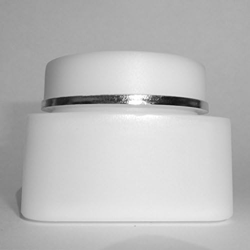 Cosmetic Jars 60ml (2oz) Empty Pump Bottle in White With Cap